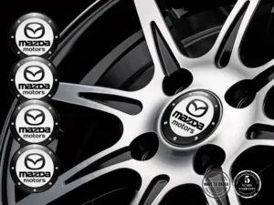 Mazda Radaufkleber Ausgabe Individuelle Epoxy-Dome